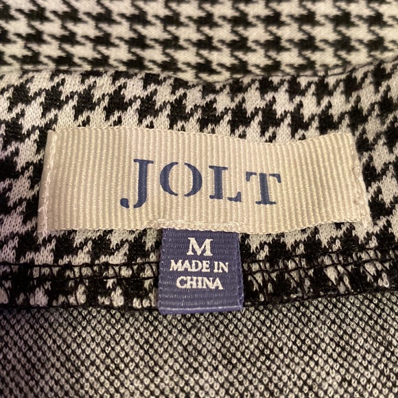 FREE in a bundle. Houndstooth mini skirt zip back JOLT perfect fall wardrobe - Picture 5 of 13